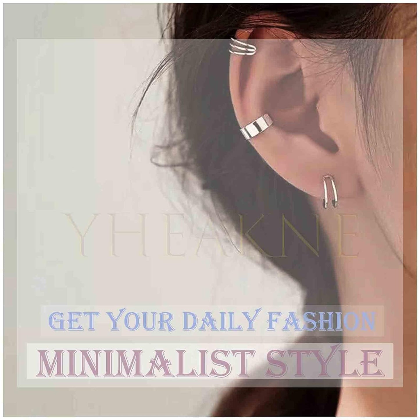 Vintage Frog Cuff Earrings Silver Frog Helix Wrap Earrings Fake Ear Cartilage Earrings Fun Animal Clip on Cuff Wrap Earrings Jewelry for Women and Girls Creative Gifts