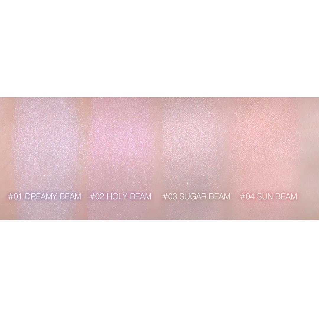 Luv Beam Glow Veil (04_Sun Beam) - Natural Radiant Highlighter for Glowy Skin Makeup