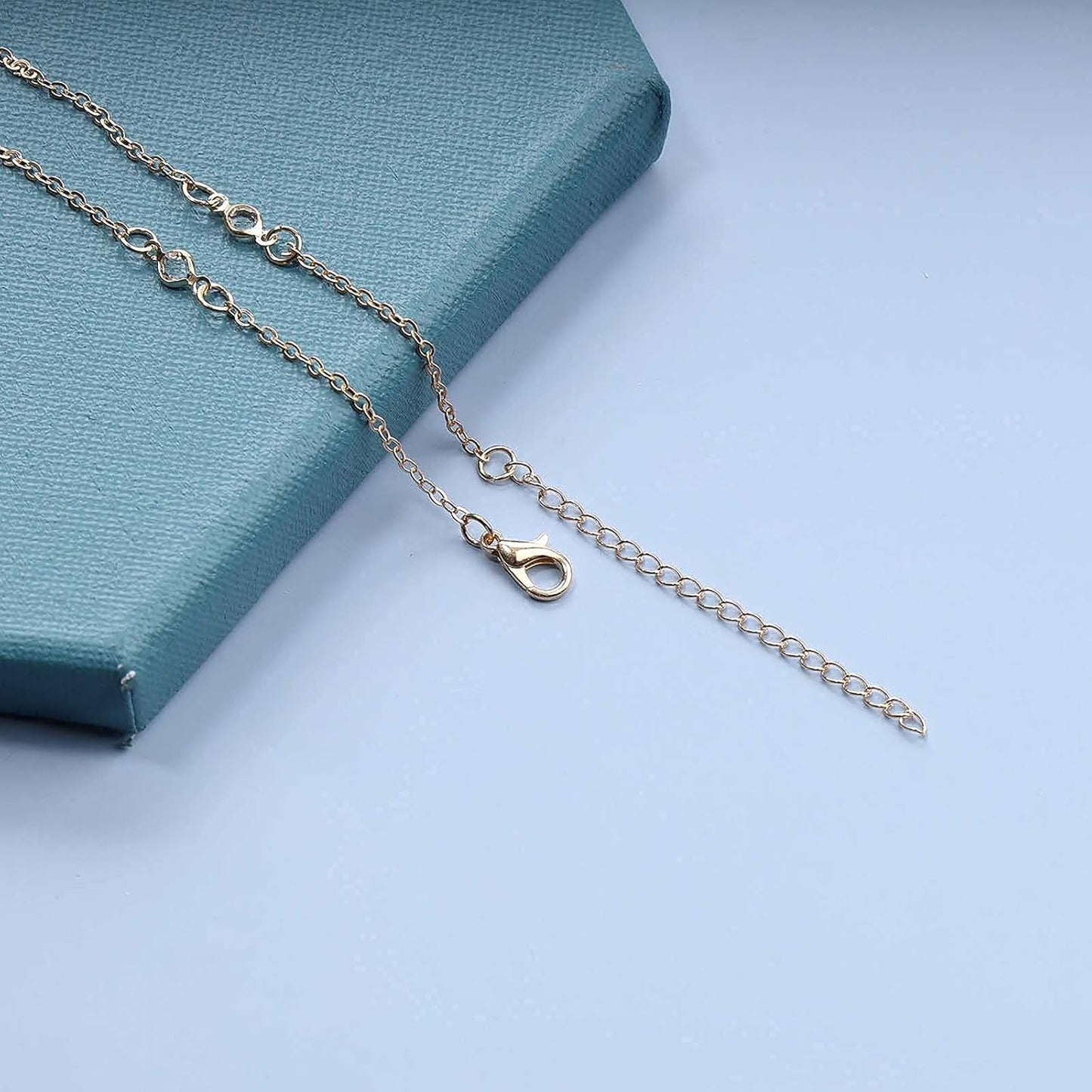 Boho Crystal Y Necklace Gold Moonstone Y Lariat Necklace Minimalist Pendant Chain Necklace Jewelry for Women