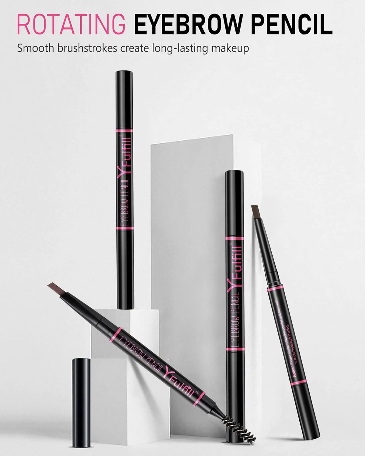Black Eyebrow Pencil - Women's Waterproof Brow Pencils