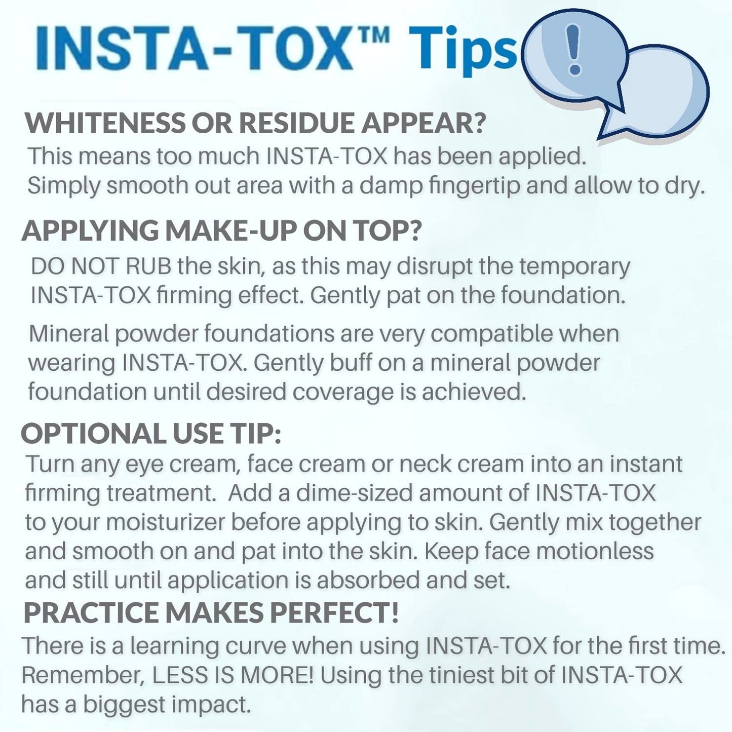 Serious Skincare INSTA-TOX Instant Wrinkle Smoothing Face Serum - Improves Appearance of Fine Lines - Temporary Skin Tightener - Line Filler .75 oz (1Pack)