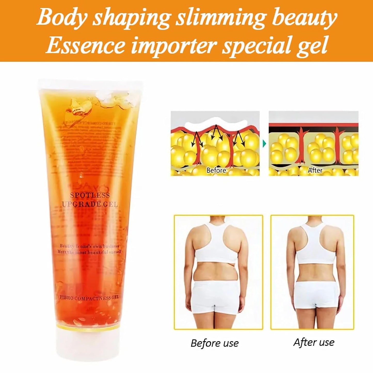 3 Pack Conductive Gel for Body Sculpting, Slimming Lifting Firming Hydrating Primer, Hot Gel Preparation for Microcurrent RF Machine