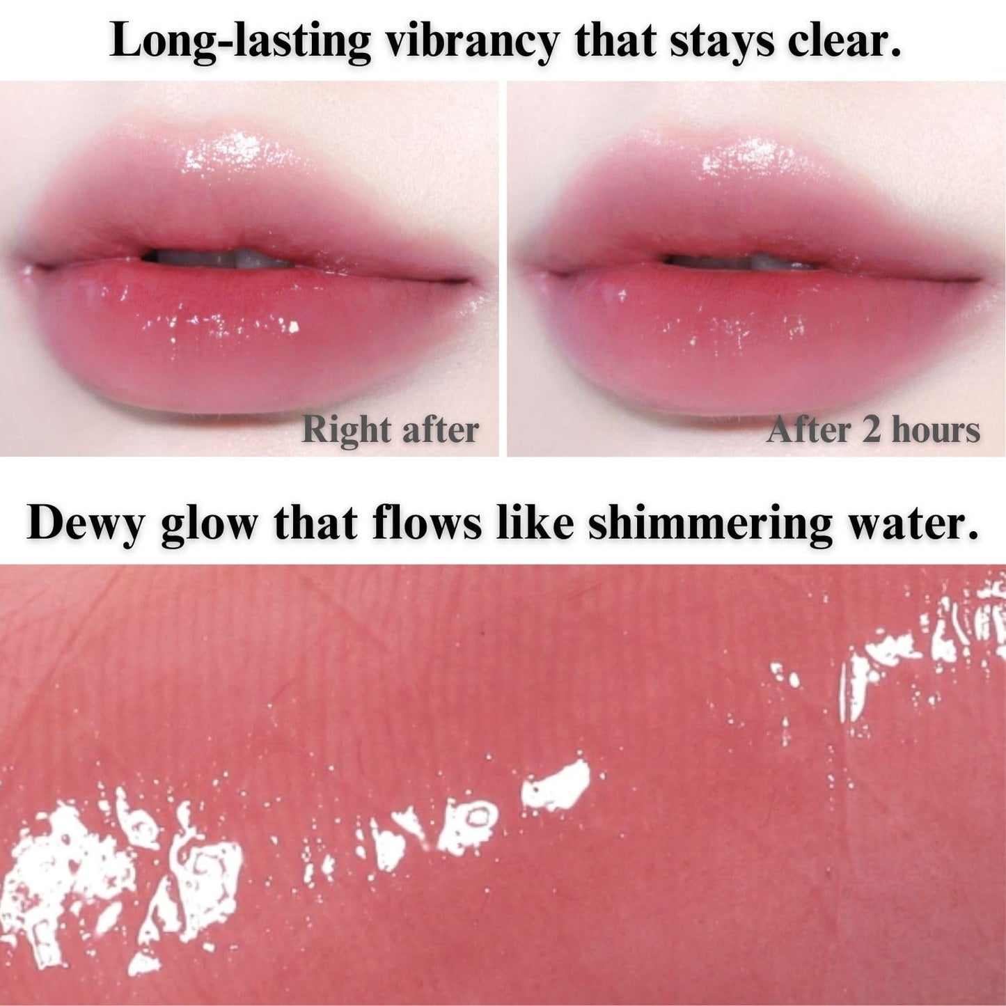 BBIA Glow Tint – Lip Plumping Volumizing Glossy & Glowy Lip Stain Naturally Moisturizing Comfortable Texture Lightweight Long-Lasting Vivid Color Non-Sticky Korean Makeup (00 ROSY, Pack of 1)