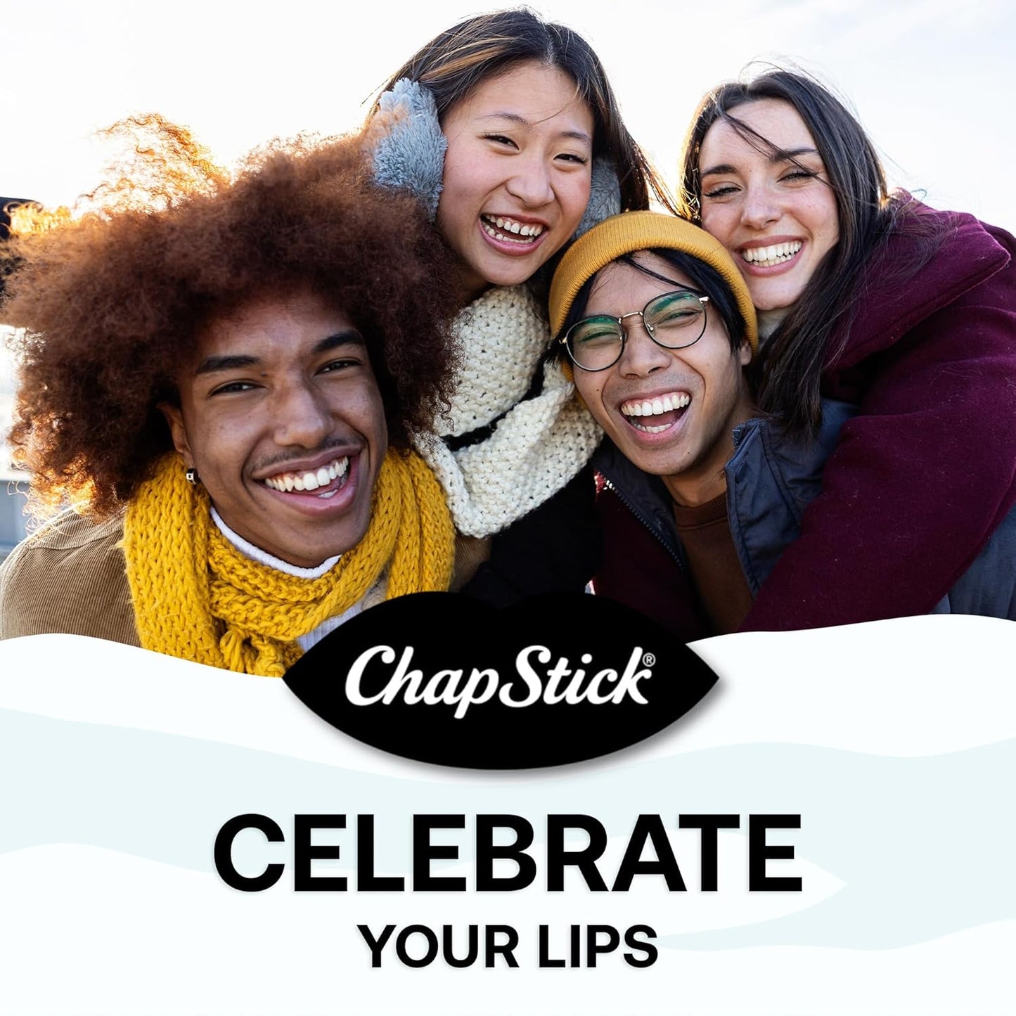 ChapStick Lip BalmVariety Holiday Gift Set, Stocking Stuffers, Christmas Gift 5 Count