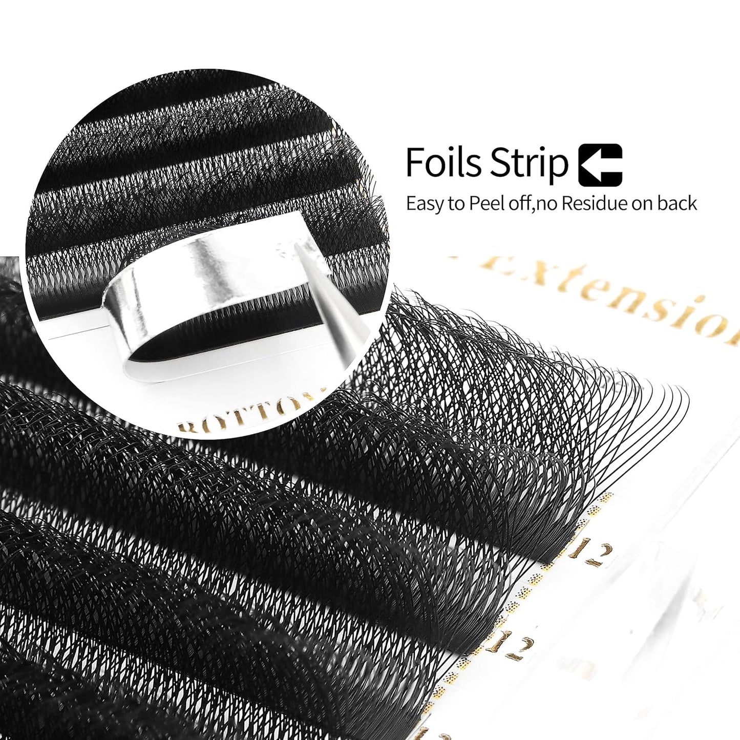 W Eyelash Extension 3D Volume Premade Fans 0.07 D Curl 8-15mm mix Lashes Matte Black Lash Extensions Easy Shape yy Eye Lashes(3D-0.07C-12mm)