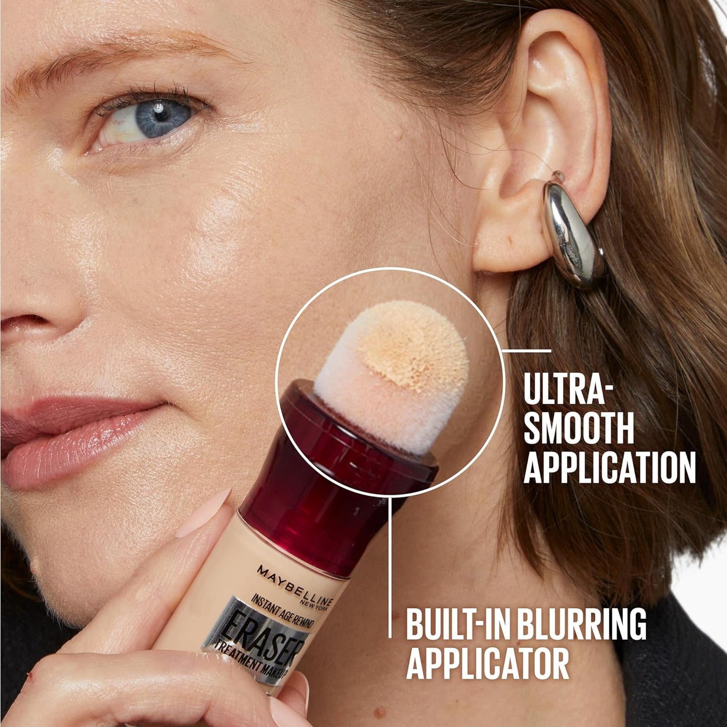 Maybelline Instant Age Rewind Eraser Foundation with SPF 20 and Moisturizing ProVitamin B5, 330, 1 Count
