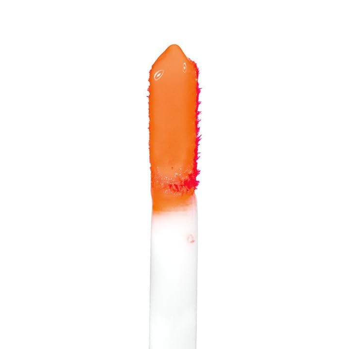 Palladio Jelly Tint, Liquid Stain for Cheeks & Lips, Vivid Color Lip Stain, Lightweight Non-Sticky and Transfer-proof, Natural Finish Makeup, Mango Tango