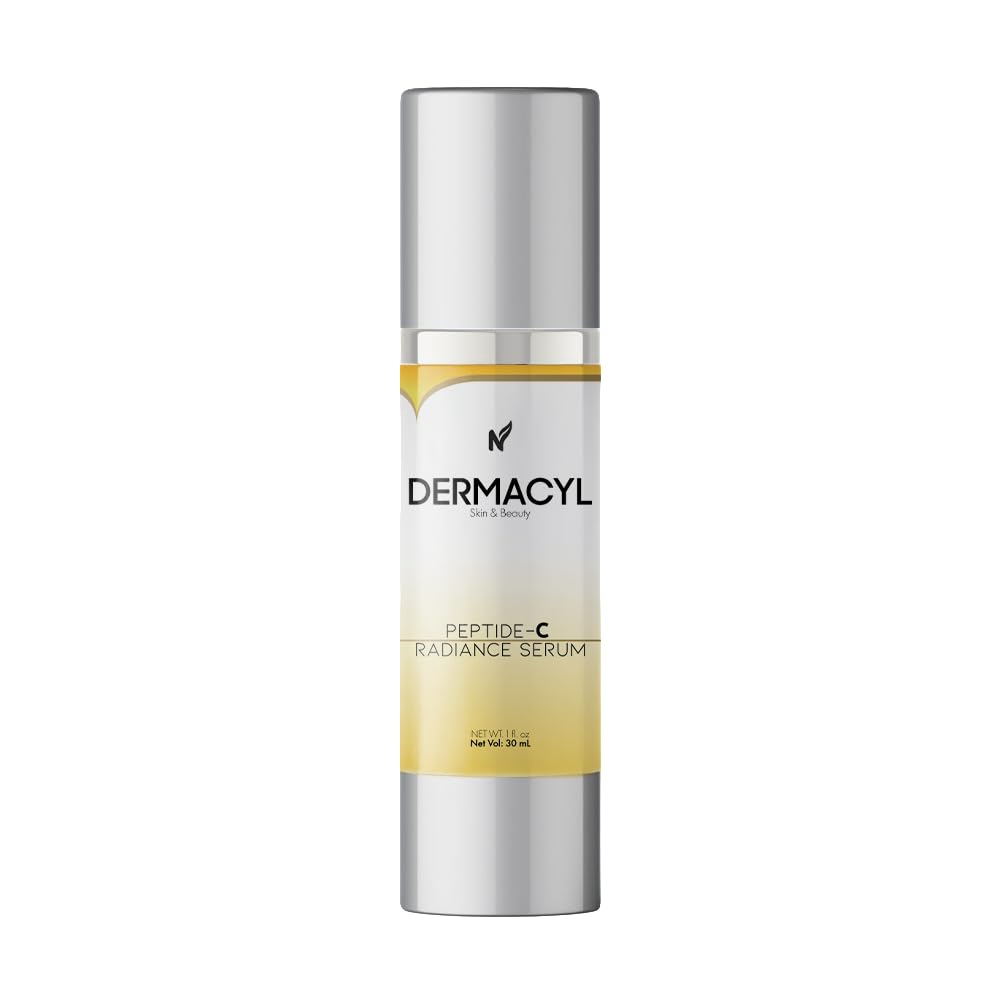 Peptide-C Radiance Serum - Anti-Aging Face Serum with Peptides, Vitamin C, Hyaluronic Acid - Hydrates, Firms, Smooths Wrinkles, 1 oz