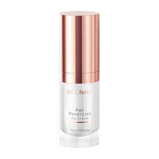 FARMASI Dr. C. Tuna Age Reversist Eye Cream, Reduces Under Eye Bags, Wrinkles, Dark Circles, Fine Lines & Crow's Feet Instantly, Effective Daily Moisturizer Wrinkle Cream, 0.5 fl. oz. / 15 ml
