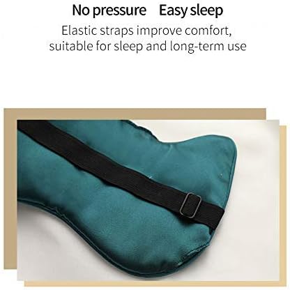 PERFECTSIGHT Cute Cat Sleep Eye Masks, Silk Sleep Eye Cover Lightweight Adjustable Eyeshade Mask Satin Night Eyeshade Cover for Women Men Sleep Travel Nap (Pink)