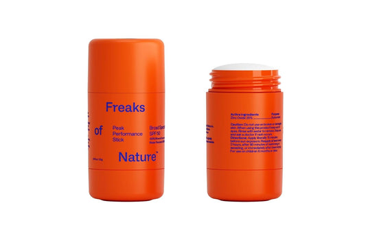 Peak Performance Sun Stick SPF 50 | 100% Mineral Sunscreen | Lightweight, 40-Min Water-Resistant | Plant-Based, Eco-Friendly, Reef-Safe, Cruelty-Free | All Skin Types | 0.70 oz | Pack of 2