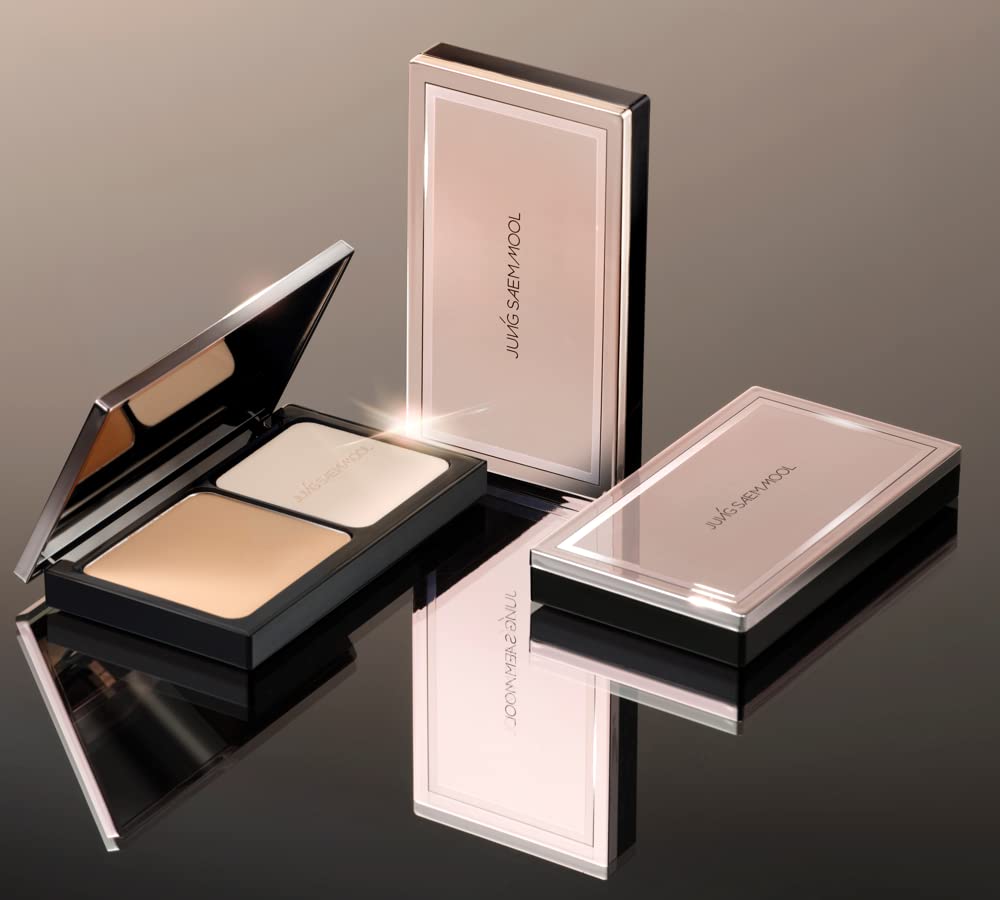 [JUNGSAEMMOOL OFFICIAL] Masterclass Powder Foundation | Flawless cover | High densitiy Sily cover | Long-lasting | Makeup Artist Brand (N2 Vanila)