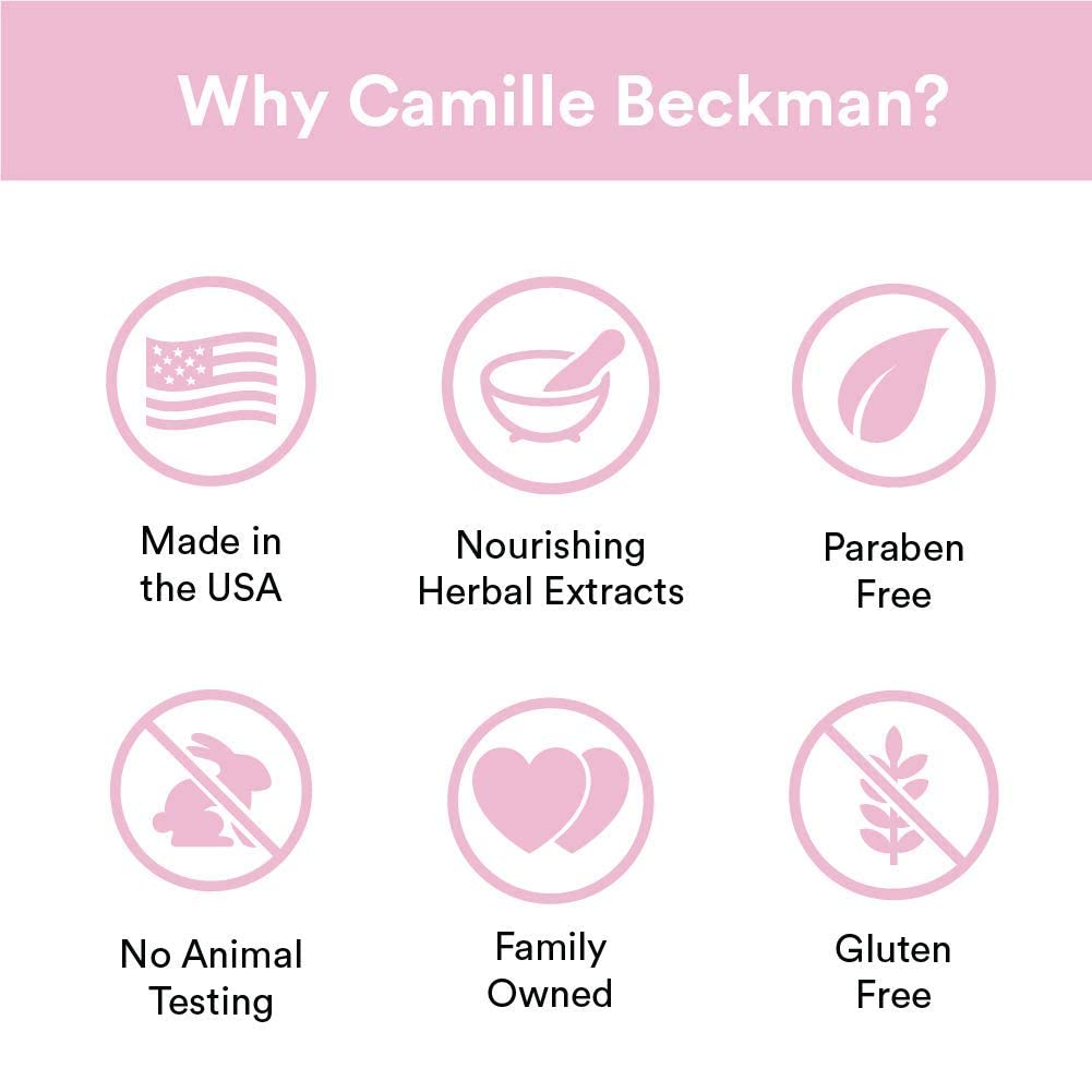Camille Beckman Hand and Body Duet Set, Silky Body and Glycerine Hand Cream, Glycerine Rosewater