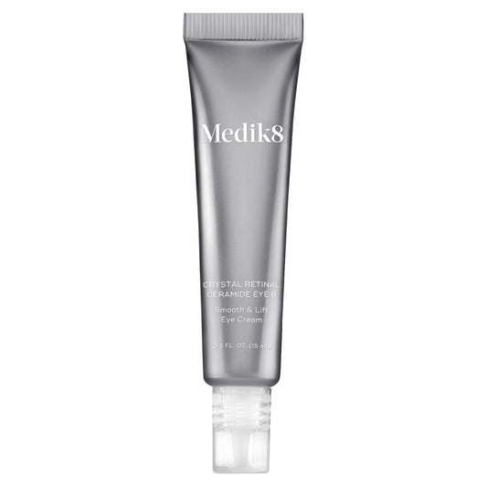 Medik8 Crystal Retinal Ceramide Eye 6 - Gentle Vitamin A Eye Cream - Reduces Appearance of Wrinkles - Perfect for Sensitive Skin - 0.5 oz