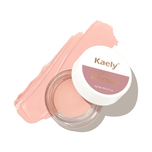 evpct under Eye Brightener, Nourishing Luminous under Eye Concealer Color Corrector for Dark Circles, Waterproof Naturactor Concealer Pot make up for face Eye Ring corrector de ojeras, 06# Rose Pink
