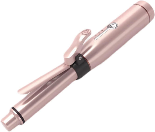 Cordless Curling Iron, Mini Curling Iron, Travel USB Rechargeable Ceramic Curling Wand,Hair Straightener and Curler 2 in 1, Mini Flat Iron with 3 Temp Setting, Curlers for Short Hair