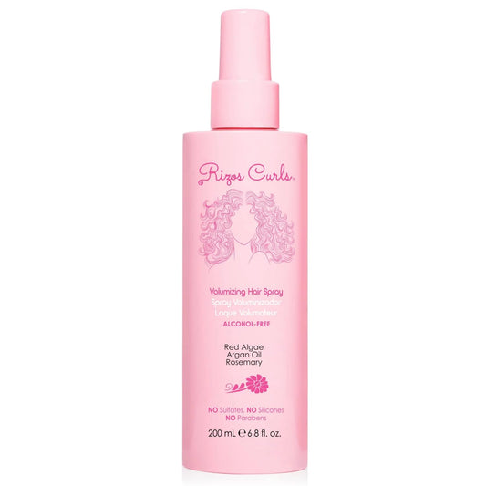 Rizos Curls Alcohol-Free Curl Hair Spray – Flexible Hold, Volume & Frizz Control – Adds Shine & Bounce for All Hair Types Wavy, Curly, Coily 1a–4c – Sulfate, Paraben & Alcohol-Free