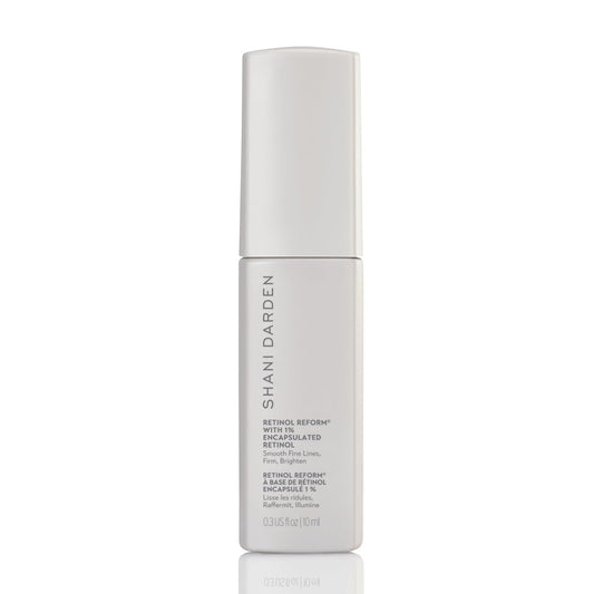 SHANI DARDEN SKIN CARE Retinol Reform with 1% Encapsulated Retinol Serum for Face & Neck, Gentle Slow-Release Retinol Face Serum with Tripeptide for Wrinkles, Fine Lines & Uneven Tone, 0.3 fl oz