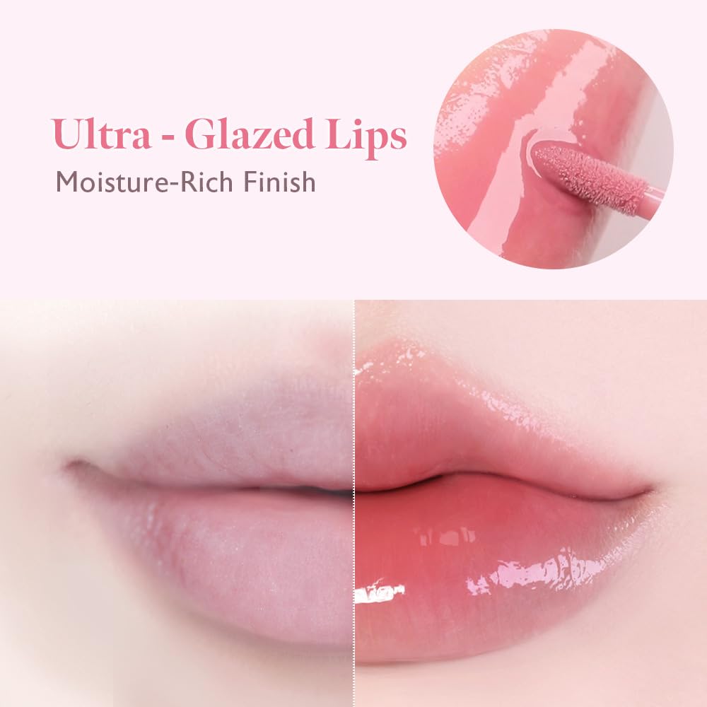 MILKTOUCH Dew Stain Sheer Lip Gloss (01 Honey Dew, 0.14 Fl Oz (Pack of 1))