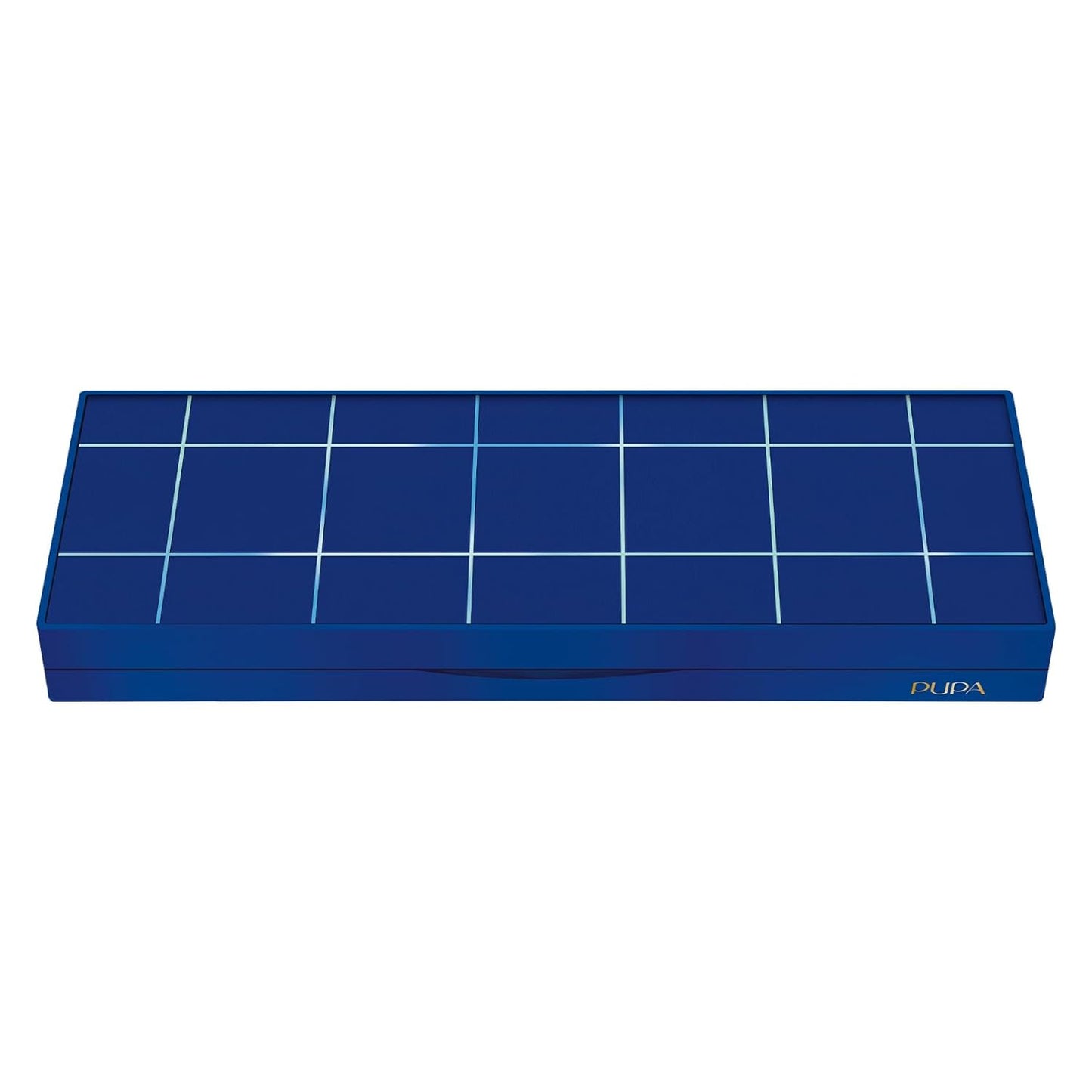 Pupa Milano Pupart S Makeup Palette, 004 Blue, 0.4 oz - Versatile Makeup Kit - Blush for Cheeks - Eyeshadow - Lip Gloss - Lip Cream - Face Makeup