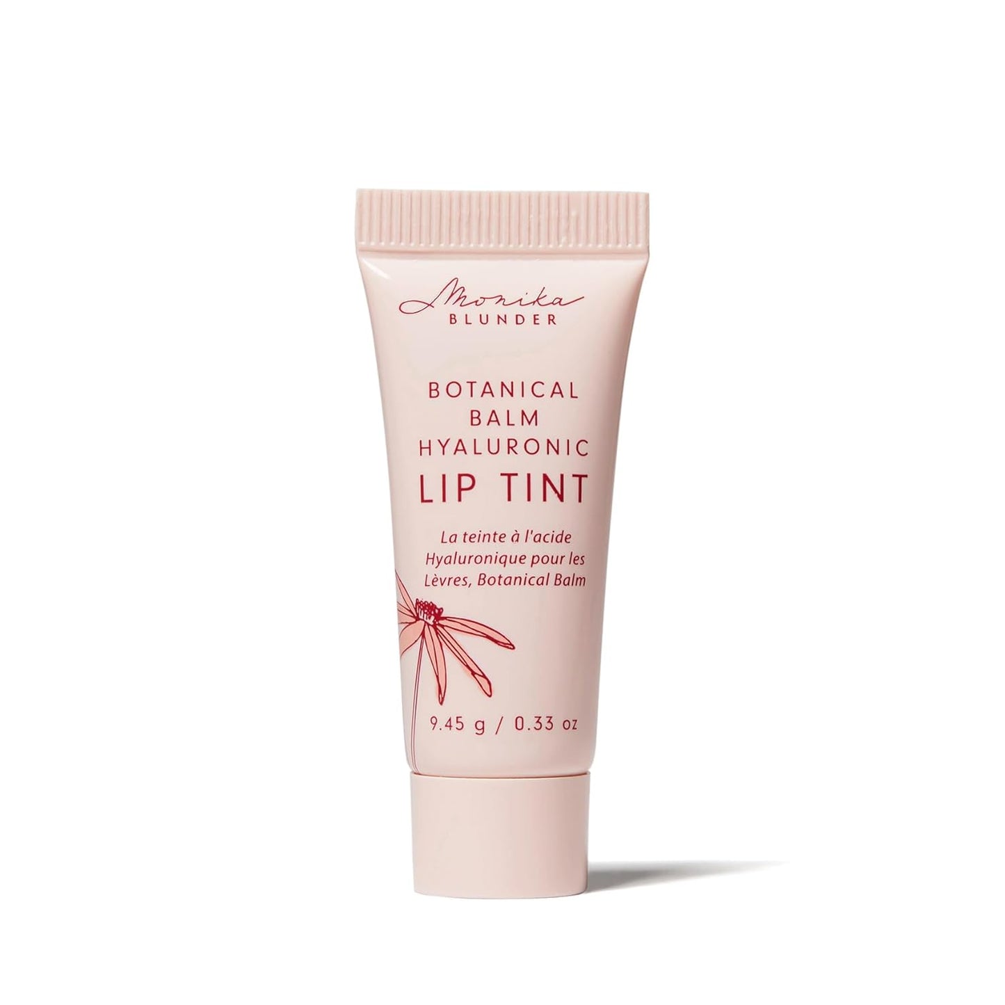 Monika Blunder Beauty - Botanical Balm Hyaluronic Lip Tint – Frühling Mauve – Moisturizing Vegan Lip Balm, Non-Toxic, Cruelty-Free, Clean Beauty with Natural Tint for Soft, Radiant Lips
