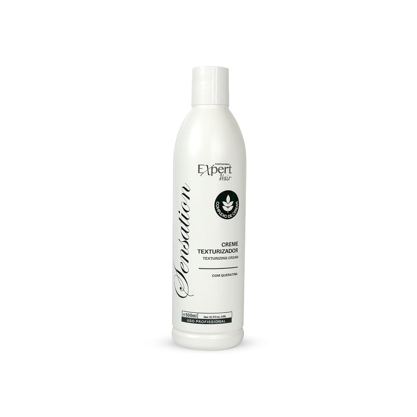 Expert Hair Sensation, Brazilian Keratin Hair Treatment - Anti Frizz for All Hair Types – Long-Lasting Straightening - Keratina Para Alisar El Pelo, Brazilian Blowout Products (500ml/16.9fl.oz)