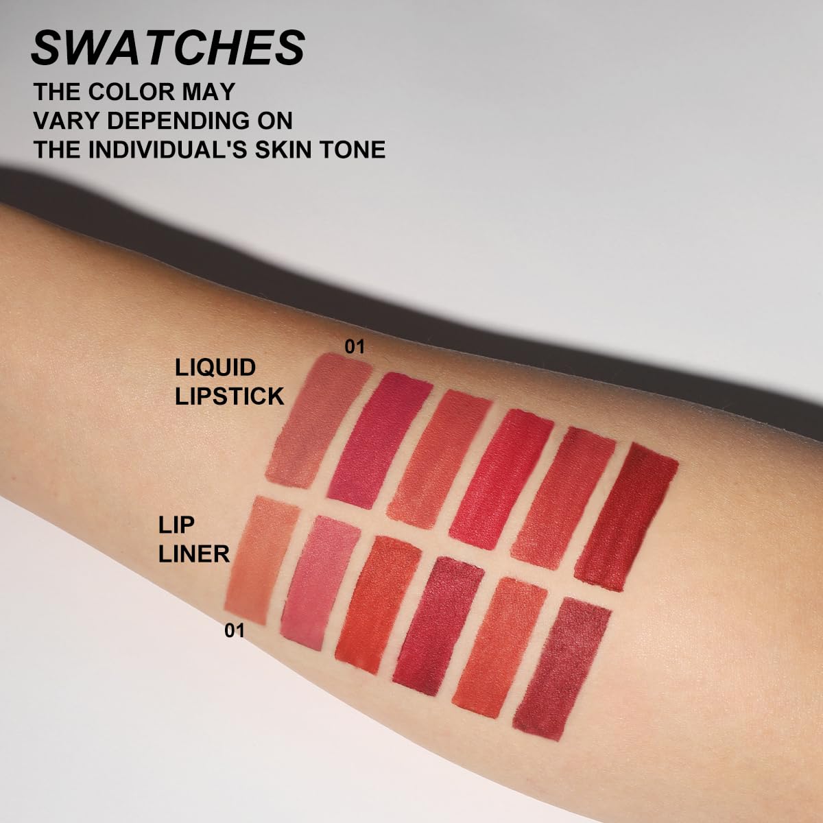 YOUNG VISION Liquid Lipstick & Lip liner Combo Set, Matte Lip Contour Kit - Durable, Waterproof, Kit de Labios Matte for Lasting Definition…
