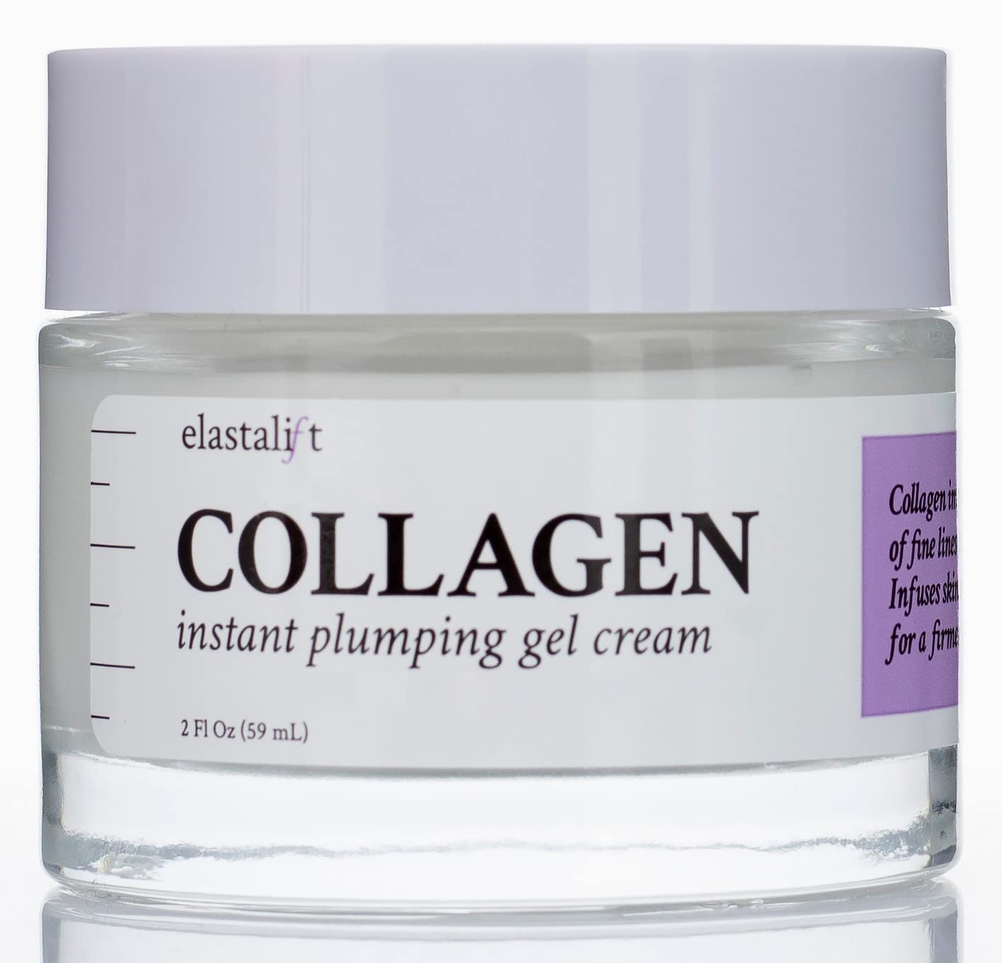 Elastalift Collagen Cream Anti Aging Plumping Lotion For Face | Concentrated Facial Collagen Lotion Skin Care Moisturizer Gel Helps Firm + Smooth Wrinkles & Fine Lines, Collagen Face Cream, 2 Fl Oz