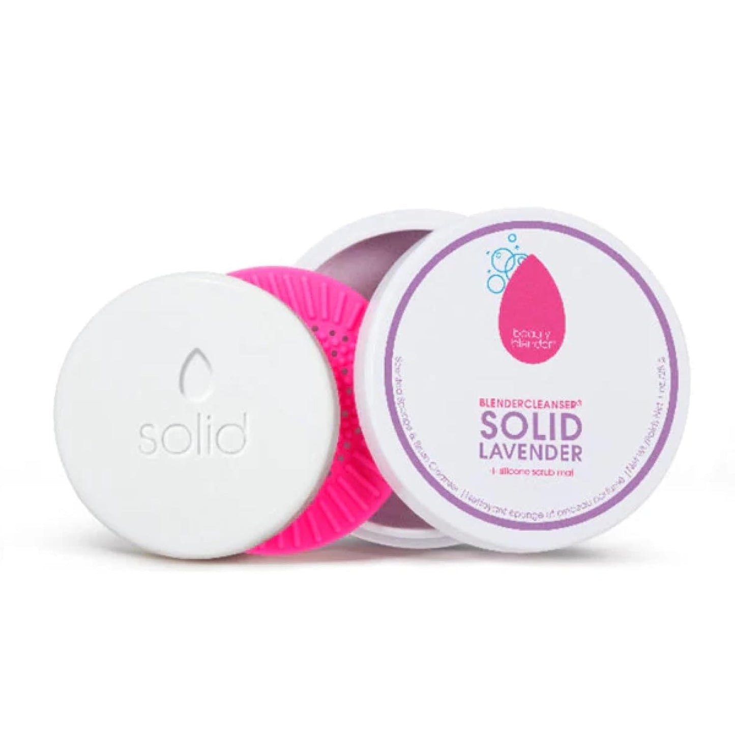 Blendercleanser® Solid Lavender Sponge & Brush Cleanser (1oz)