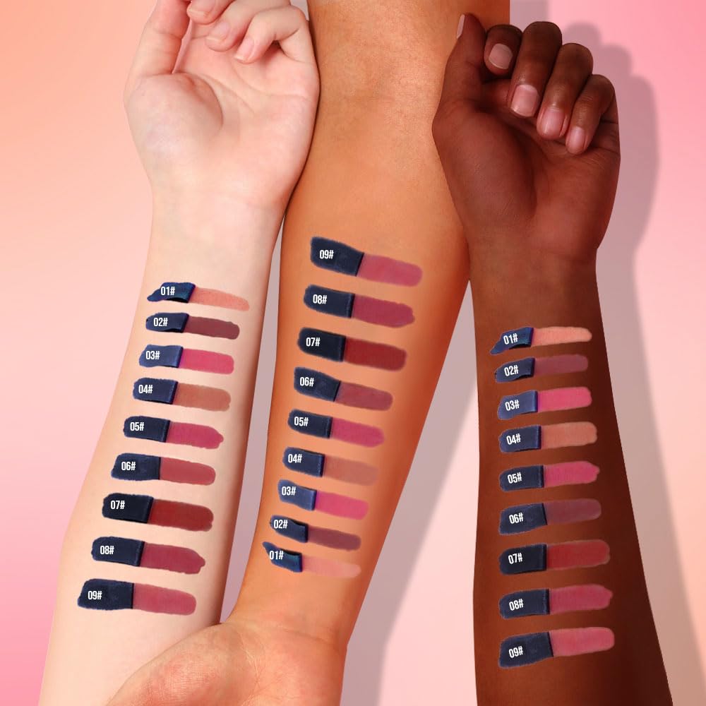 Lip Stain Peel Off – Long Lasting Waterproof Lip Tint, Smudge Proof Transfer Resistant Lip Stains Tattoo,High Pigment Matte Lip Color, Kiss Proof Peel Off Lip Stain Masque,All-Day Stay Lip Makeup 08#