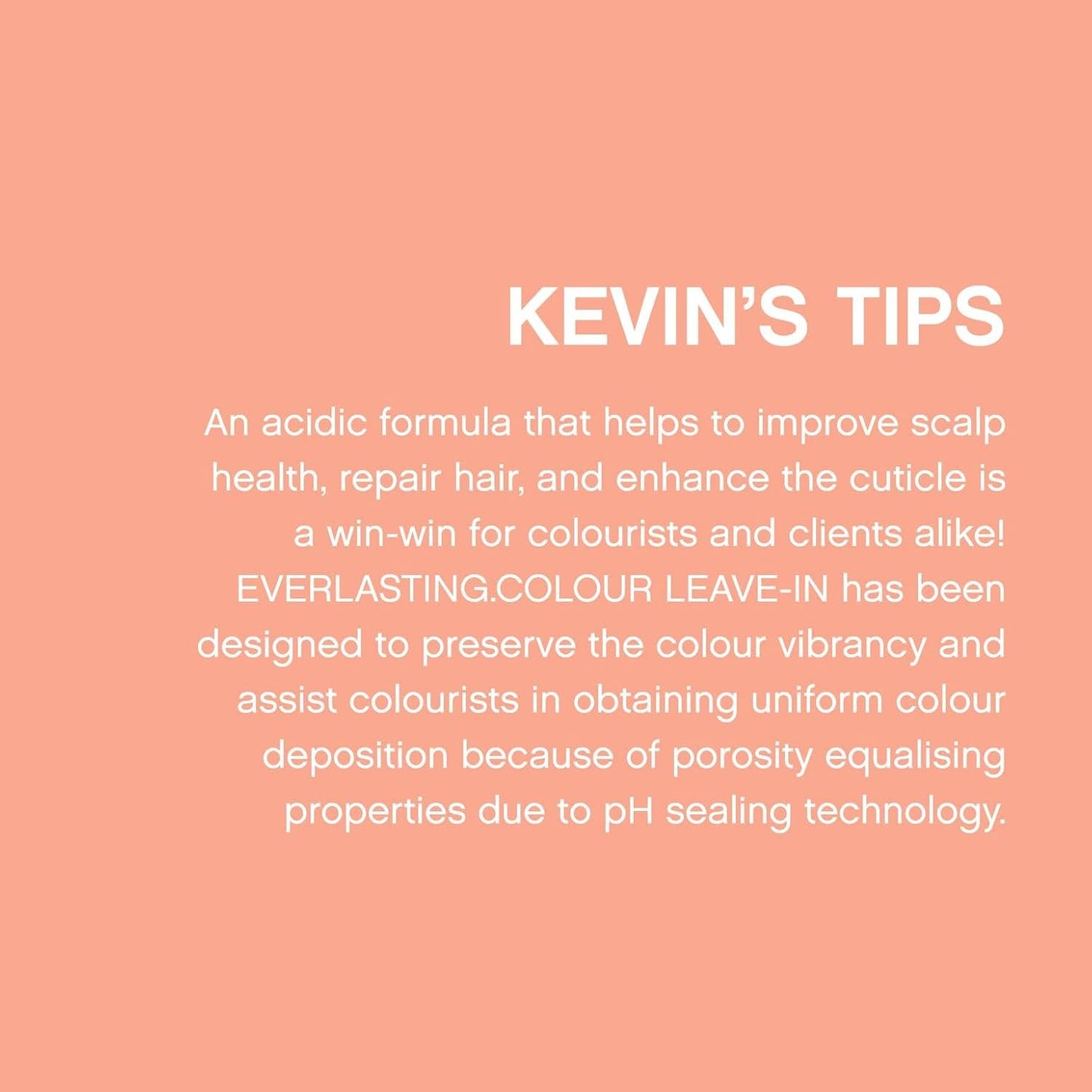 KEVIN.MURPHY EVERLASTING.COLOUR LEAVE-IN - Leave-In Conditioner Spray - For Coloured Hair - Bond Building Treatment - Colour Protection - Acidic pH - 150 mL / 5.1 fl oz