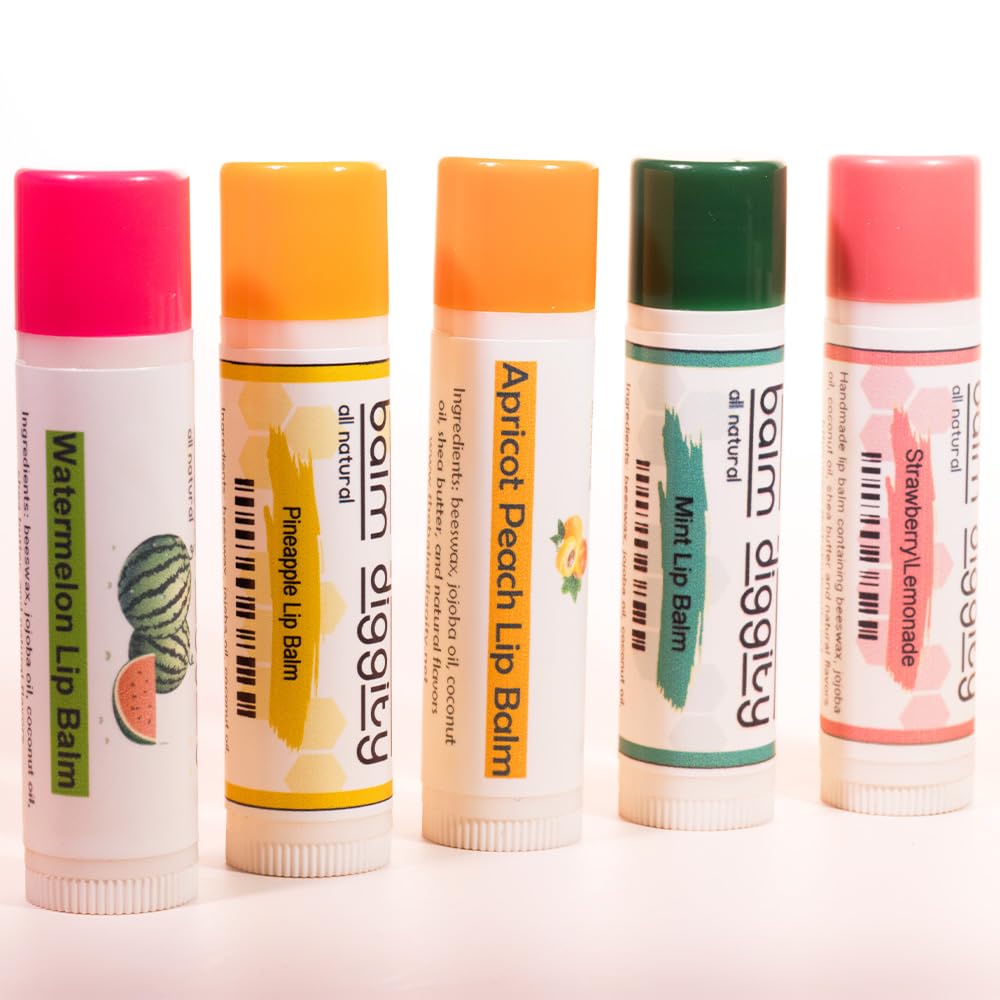 It's The Balm Diggity 2-pack Strawberry Lemonade Beeswax, Moisturizing, All-Natural, and Nourishing Lip Balm Made With Just 5 Ingredients
