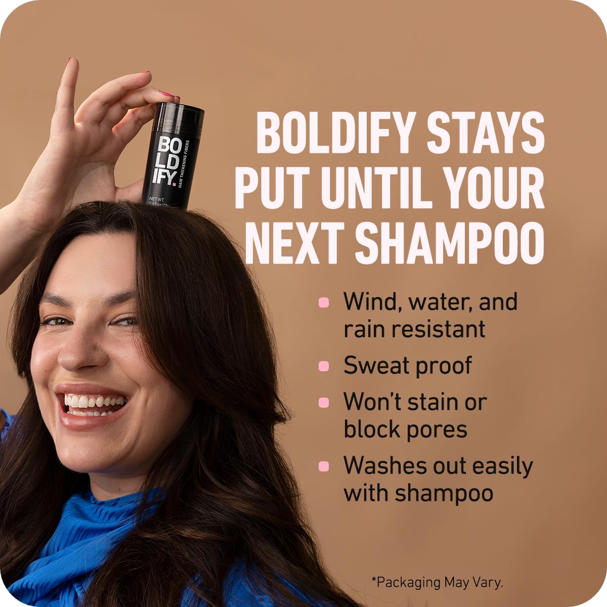 BOLDIFY Hair Fibers (28.5g) - Fill In Thinning and Fine Hair for an Instantly Fuller, Thicker Look - 14 Shades for Women & Men - Light Blonde