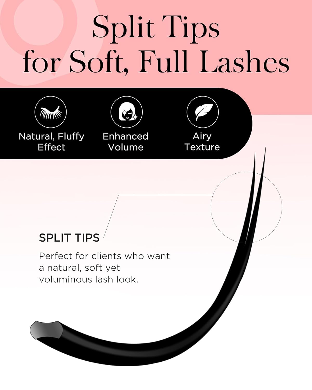 BEYELIAN Flat Eyelash Extension, Ellipse Lash Extensions 0.15 D Curl 13mm 16 Rows Matte Black Eyelash Extension Supplies Classic Lash Extensions Individual Eyelashes Salon Use