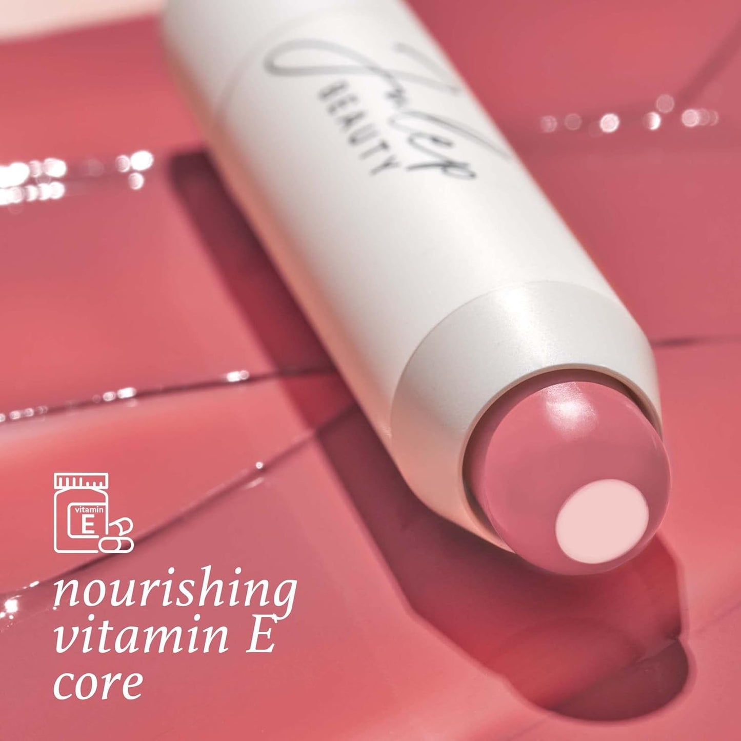 Julep It's Balm Tint of Color Lip Balm - Nectar Pink Creme | Hydrating Lip Color with Vitamin E Core | Natural Gloss Finish | Vegan & Cruelty-Free