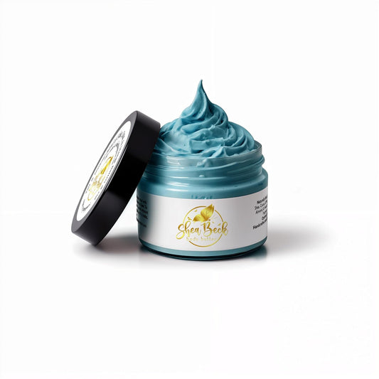 Body Butter Blend: Natural Shea, Cocoa, & Mango w/Jojoba Oil for Radiant Skin and Beard | Moisturizing (8oz(Sauvage, Our Version of))