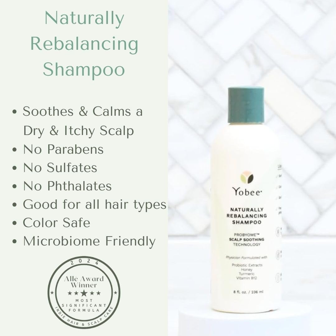 Psoriasis & Dandruff relief | Yobee Probiotic Shampoo & Conditioner | Doctor formulated