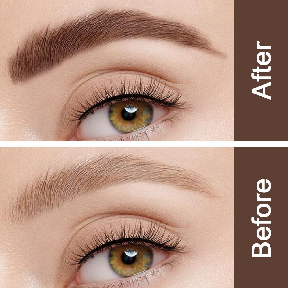Kaely Eyebrow Gel Waterproof,Longwear Tinted Eye Brow Mascara,Eyebrow Color Makeup kit,maquillaje gel para cejas a prueba de agua,Long Lasting Eyebrows Vegan cosmetics,03 Espresso