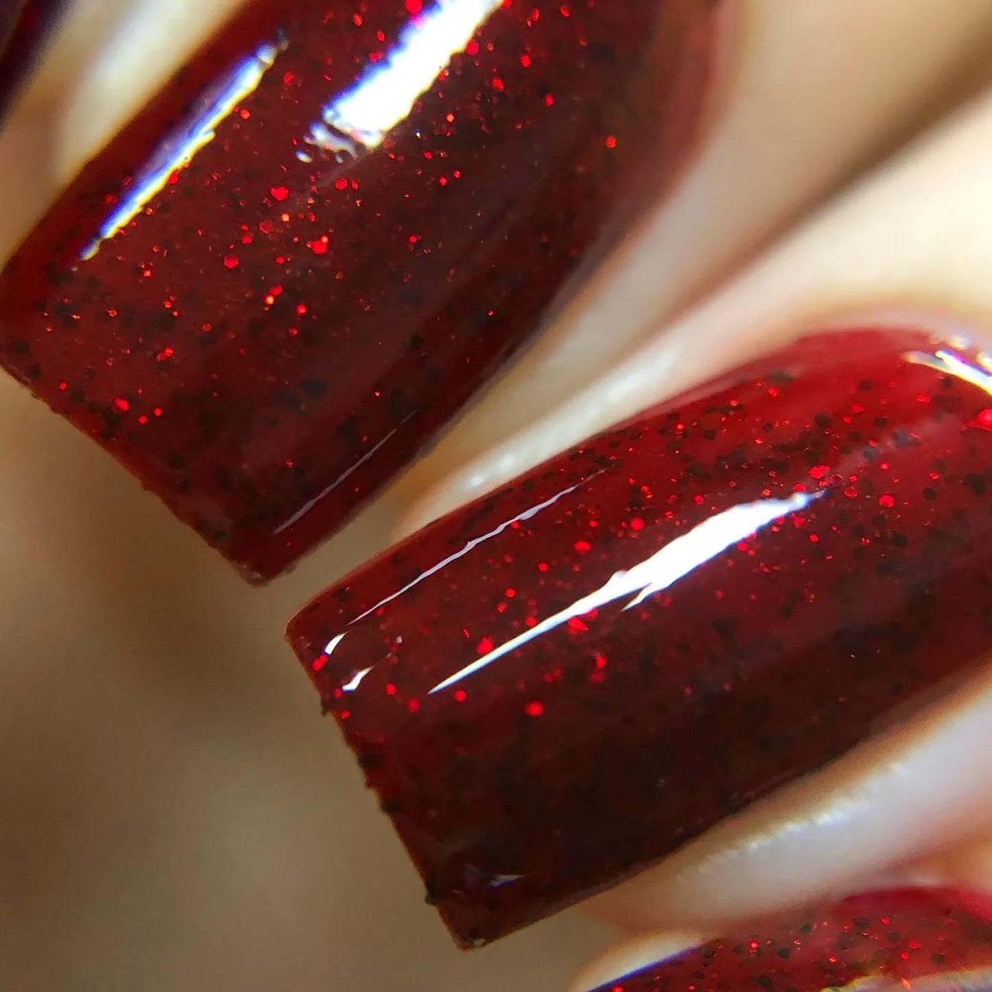 Major Dijit Quick Dry Nail Polish Rose Red Summer Nail Lacquer for Nail Art Regular Nail Polish 0.41 fl oz.