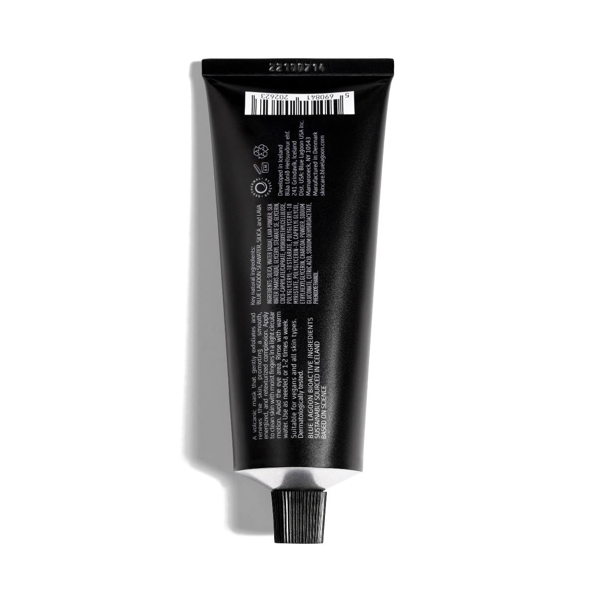 Blue Lagoon - Resurfacing Exfoliating Volcanic Lava Scrub Face Mask - Hydrating Face Mask - Moisturizing Face Mask - Face Scrub - Hydrating Mask - Bioactive Icelandic Skincare (2.5 oz | 75 ml)