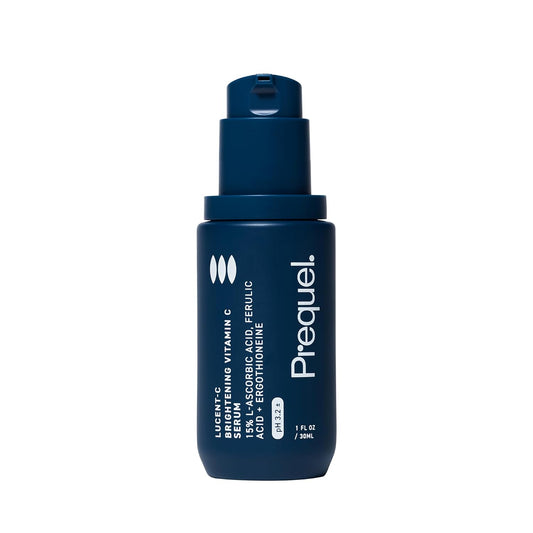 Skin Lucent-C, Vitamin C Serum for Face. Professional Facial L-Ascorbic Acid, Ferulic Acid Formula with Niacinamide. Clinical Skincare for Luminous Firm Skin. 1oz Pump