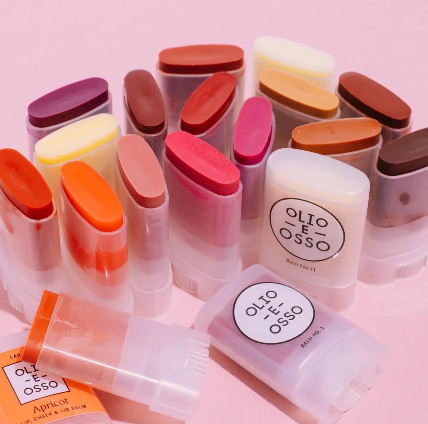 Olio E Osso - Natural Lip + Cheek Balm | Natural, Non-Toxic, Clean Beauty (No. 0 Netto, 0.35 oz | 10 g)
