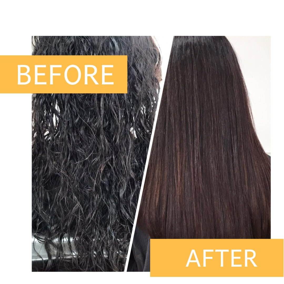 KERAZON Brazilian Keratin Treatment Buriti Liss Kit 2oz/60ml - At Home Keratin Treatment Smoothing and Straightening - Keratina para Alisar el Pelo - For All Hair Types