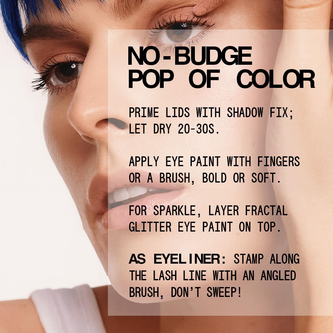 aboutface Matte Fluid Eye Paint Marigold – High-Pigment Liquid Eyeshadow, Long-Lasting, No-Budge Matte Finish, Vegan & Cruelty-Free (Bright Coral)
