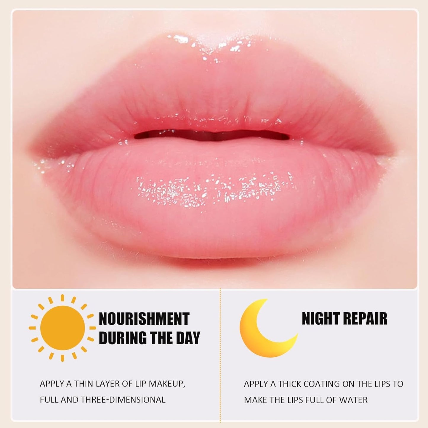 6 PCS Bee Lip Balm Lip Care,Fruit Extract &Vitamin E with Propolis Lip Sleeping Mask Honey Pot,Hydrating Prevention Dry,Moisturizing Lip Mask Overnight Reduces Lip Lines