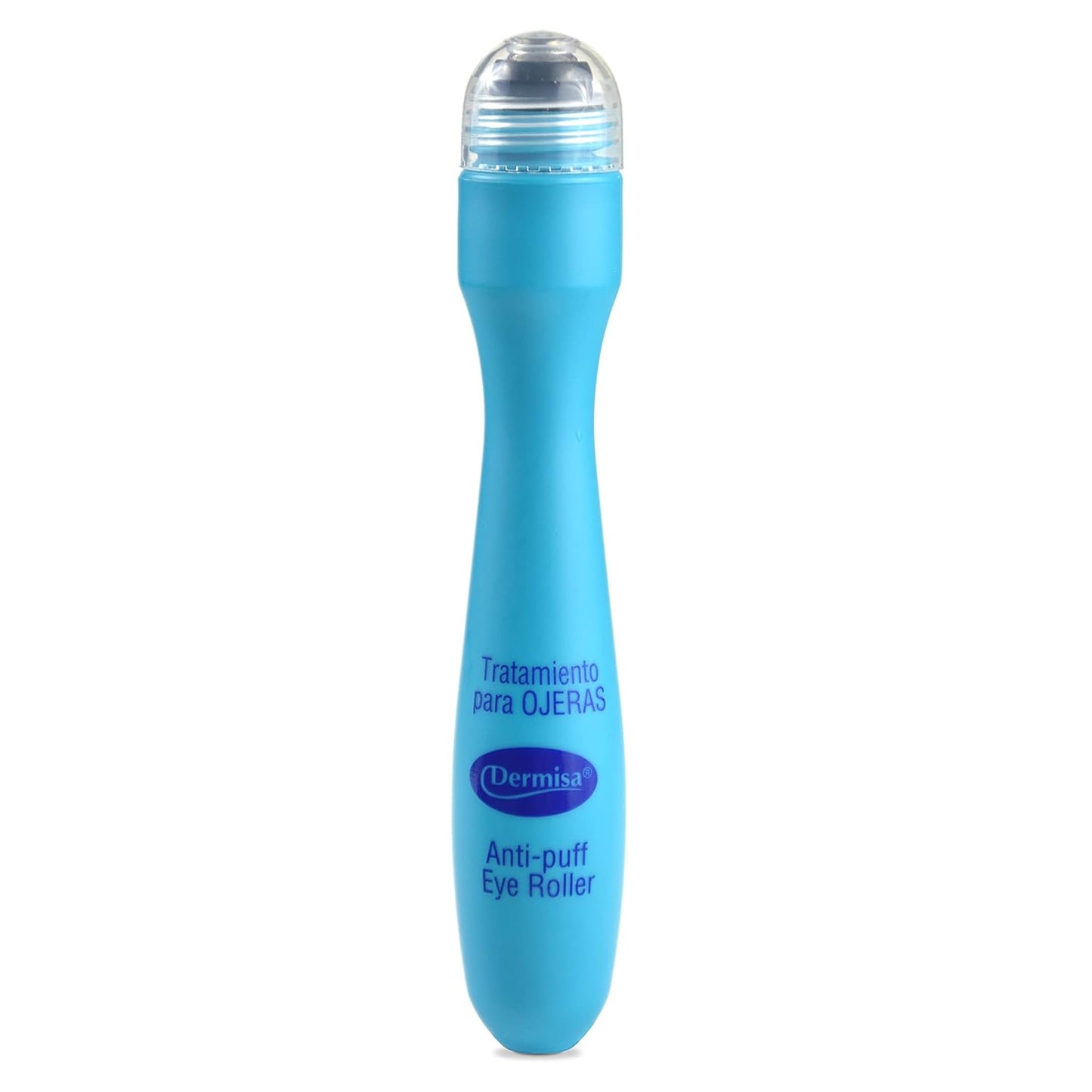 Dermisa Eye Roller for Puffy Eyes - Anti-Puff Dark Circle Under Eye Treatment Serum with Caffeine & Peppermint for Bright, Healthy Skin - Paraben, Fragrance, Dye and Oil Free - Made in USA - Pack of 2