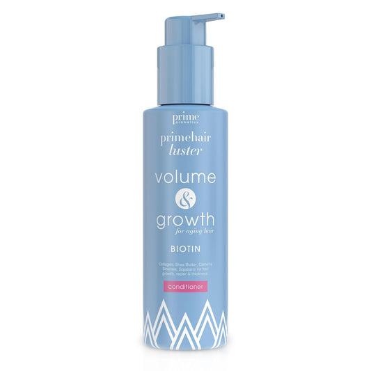 PrimeHair Luster Conditioner for Mature Women – Biotin Enriched, Sulfate-Free and Paraben-Free Conditioner – Perfect for Damaged, Dry, Thinning and Oily Hair