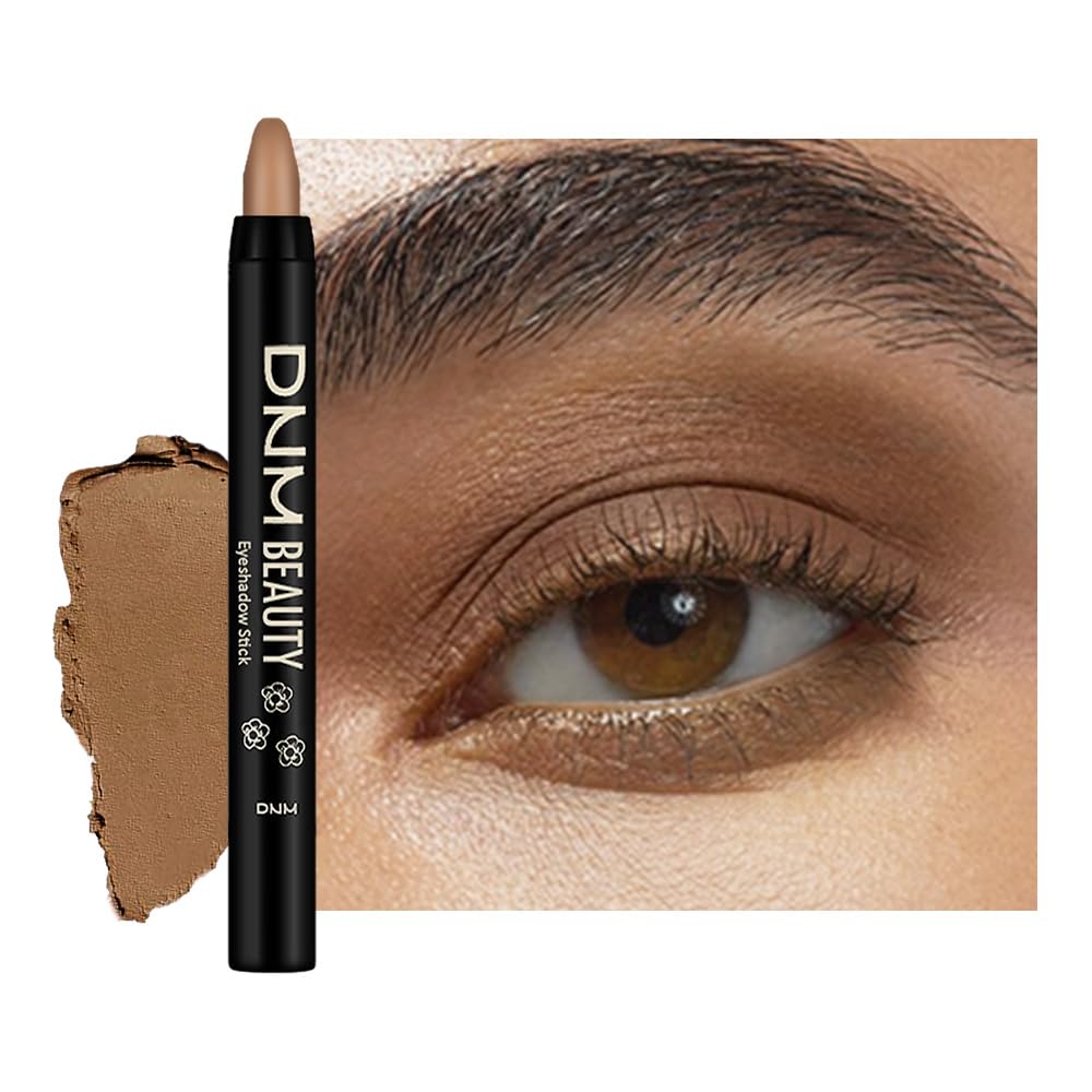 Smoky Tawny Matte Cream Eye Shadow Stick Makeup for Women, Matte Eyeliner Pencil Eyeshadow Brightener Stick for Eyes, Waterproof Eyeshadow Applicator Blendable, sombras para ojos 55#