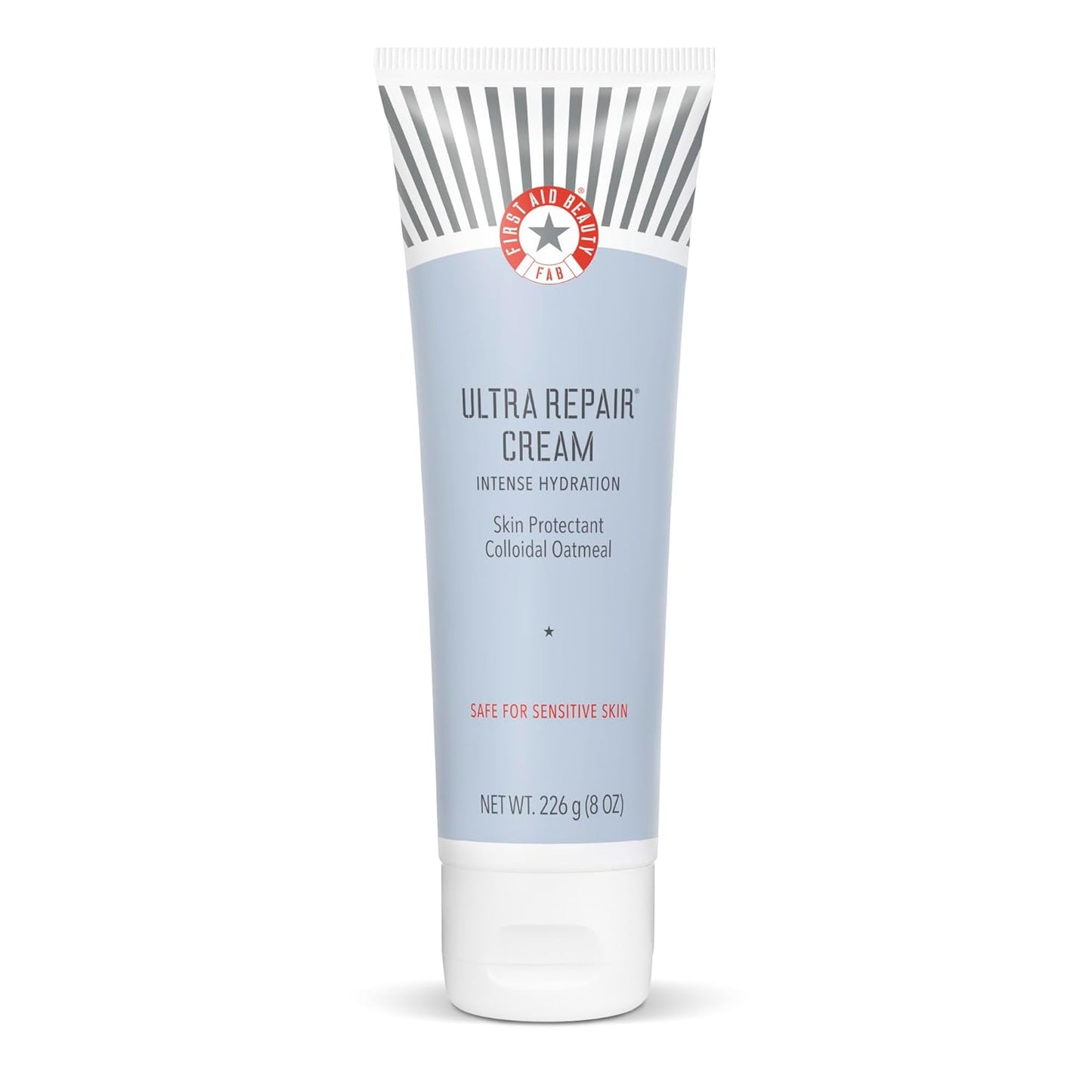 First Aid Beauty - Ultra Repair Cream, Intense Hydration Whipped Colloidal Oatmeal, Clinically Proven to Strengthen Skin Barrier in 7 Days & Helps Relieve Eczema, Luxury Face & Body Moisturizer, 8 oz