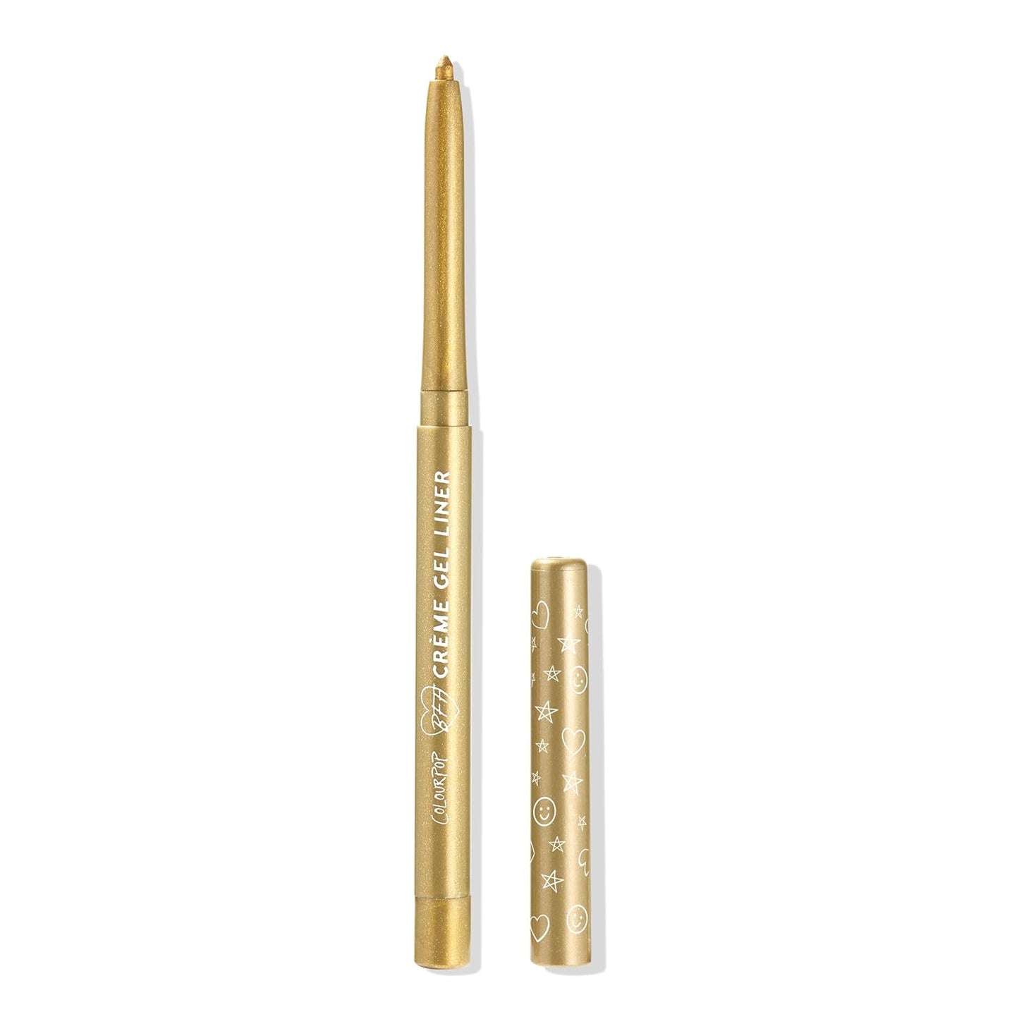 ColourPop Crème Gel Waterproof Eyeliner - 18HR Wear, Ultra-Pigmented Eyeliner Pencil with Matte & Metallic Finishes - Smudge-Proof, Vegan & Cruelty-Free - Wildcat (0.01 oz)